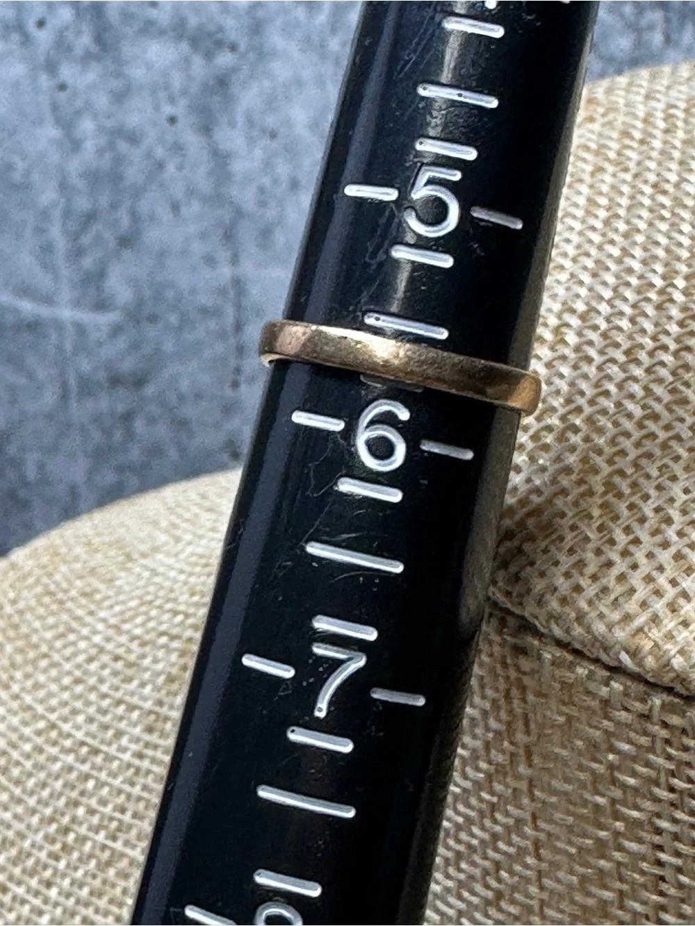 1965 Jostens Yellow 10k & Mother of Pearl Class Ring Size 5.75 Initials C.D.